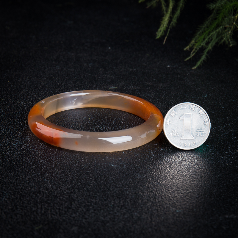 四川南红平安镯-红掌柜