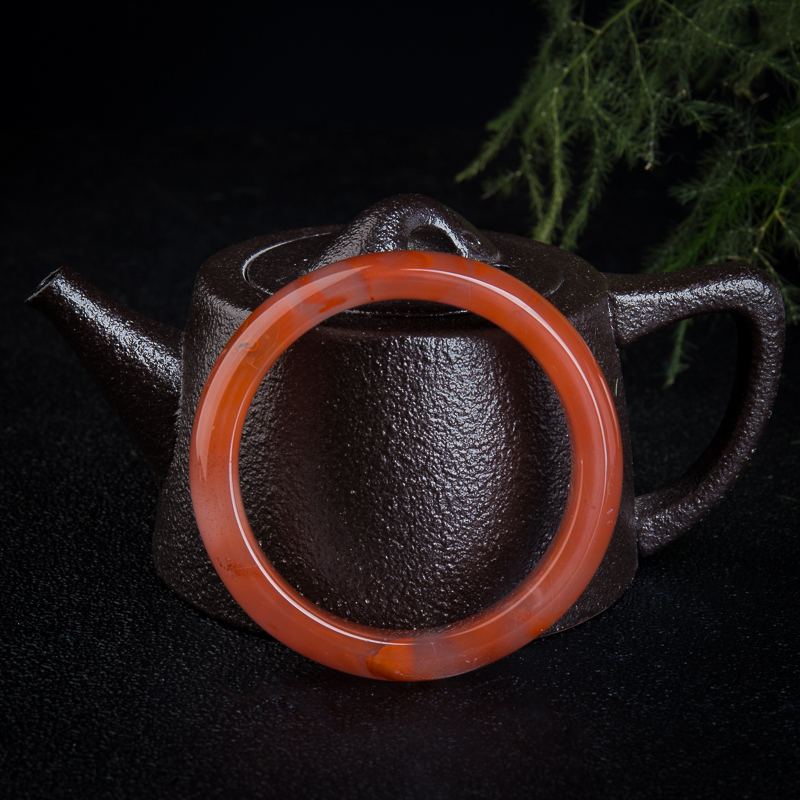 南红平安镯-红掌柜