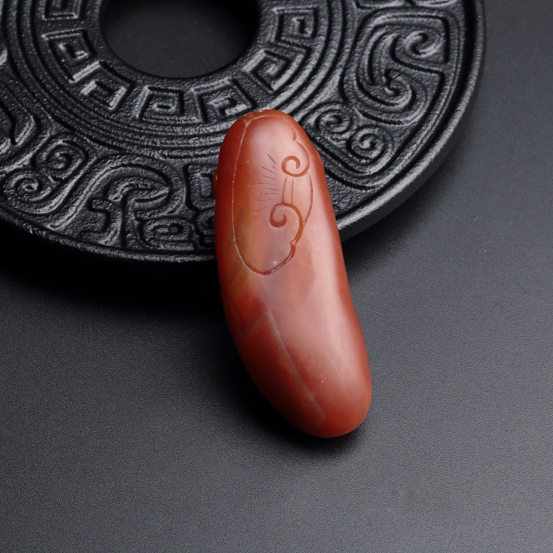 南红财神吊坠-红掌柜