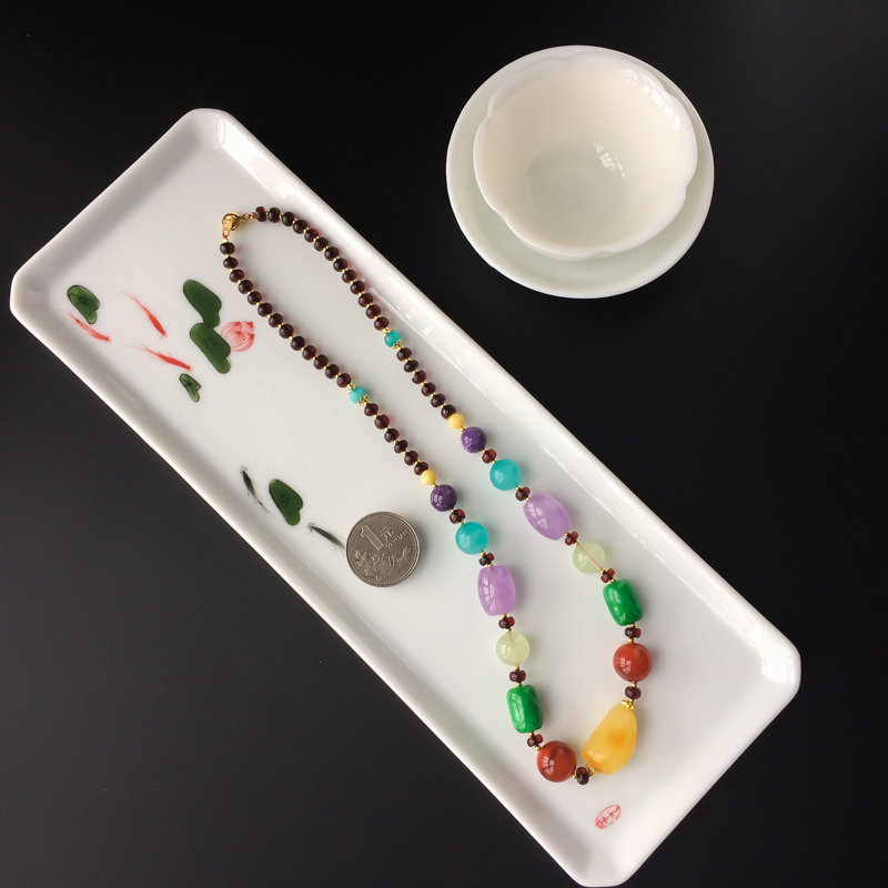 川料南红塔链-红掌柜