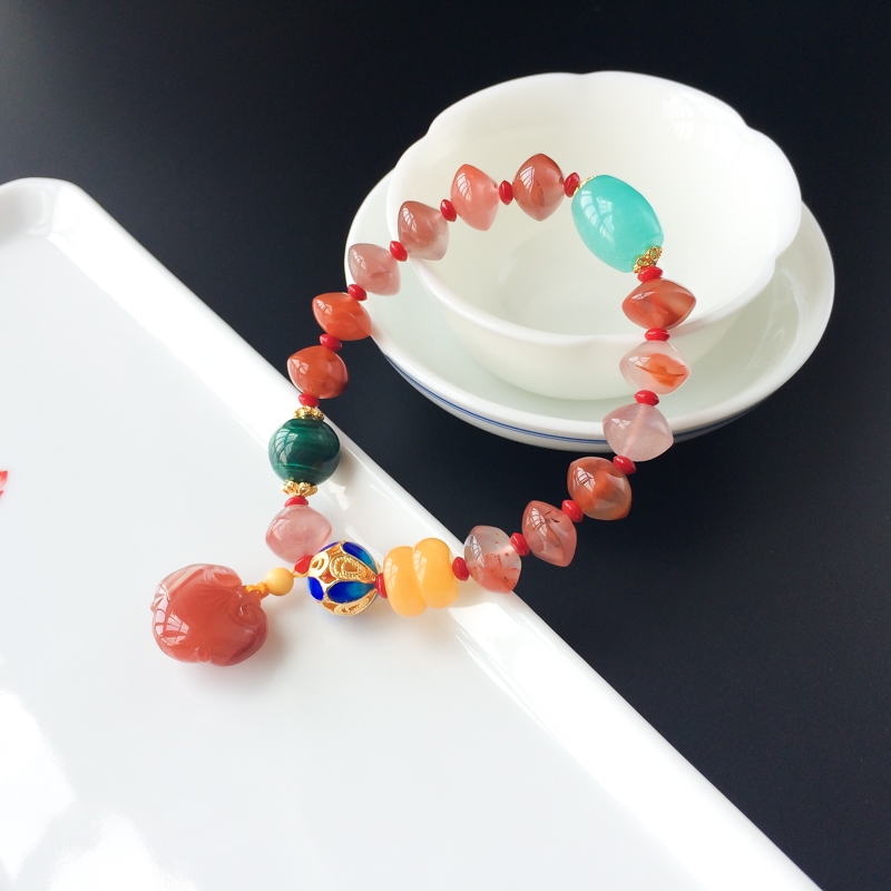 南红手串-红掌柜