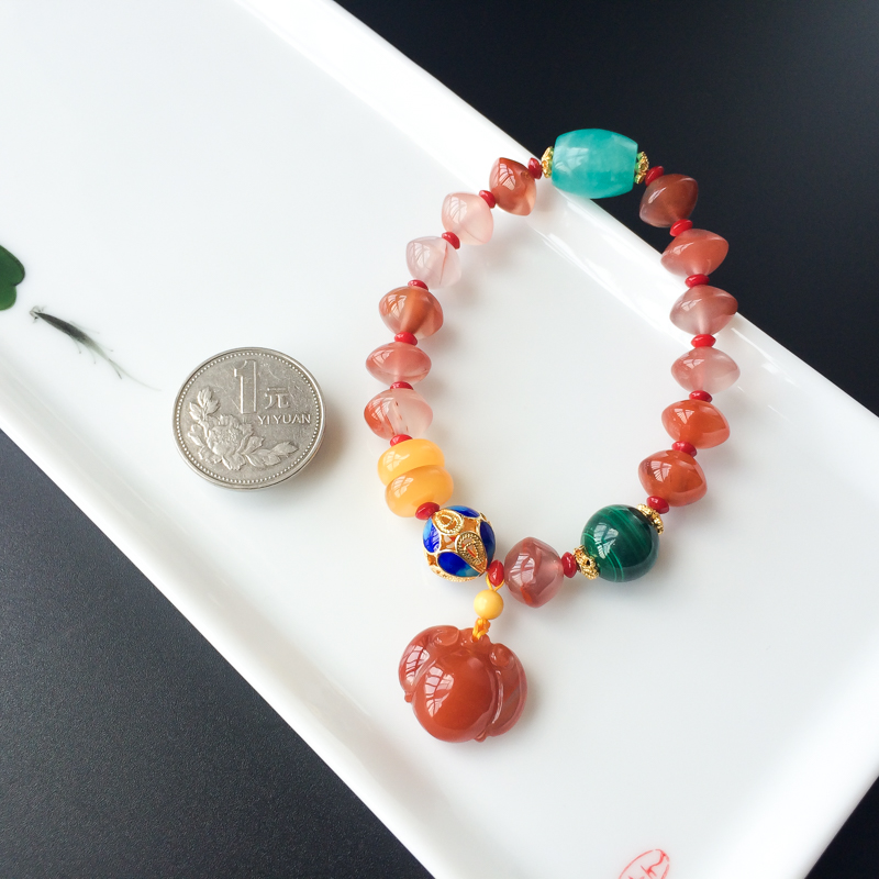 南红手串-红掌柜