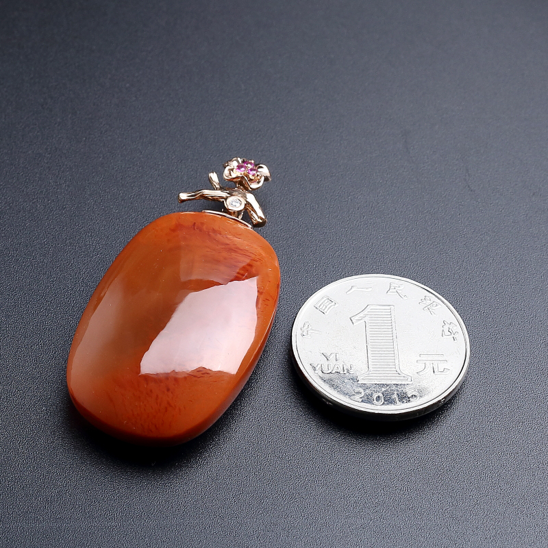 南红吊坠-红掌柜