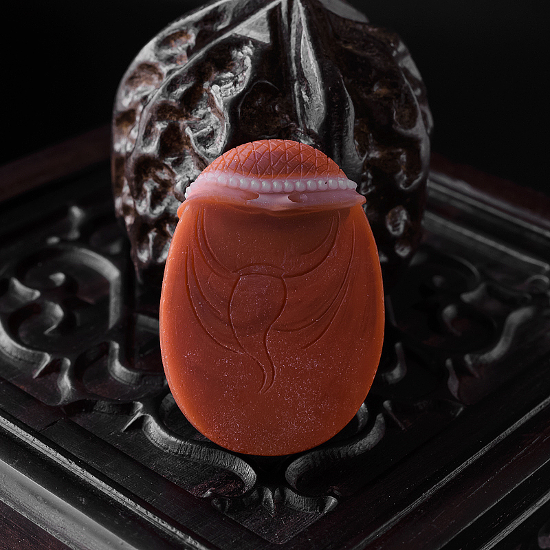 柿子红南红两小无猜-红掌柜