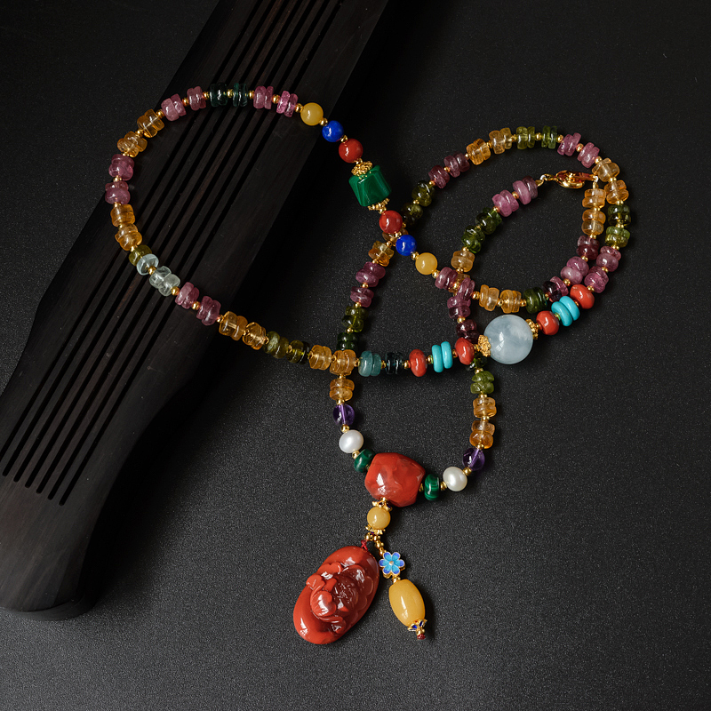 碧玺项链-红掌柜