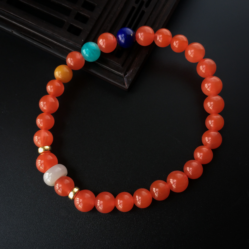 川料南红手串-红掌柜