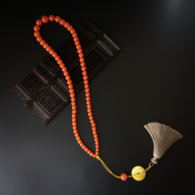 川料南红塔链-红掌柜