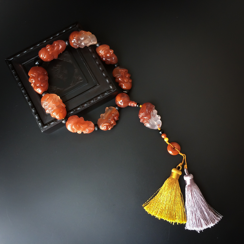 冰飘南红手持 - 红掌柜