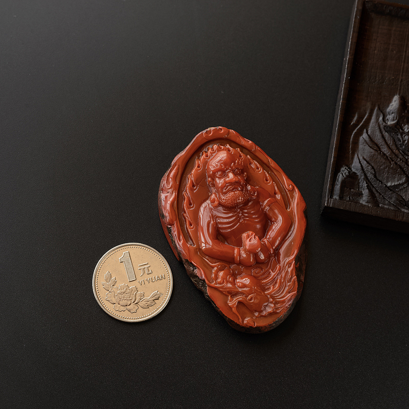 南红吊坠-红掌柜