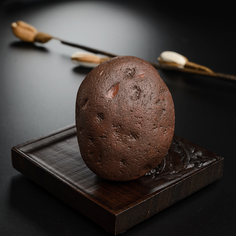 川料天然南红弥勒佛吊坠-红掌柜