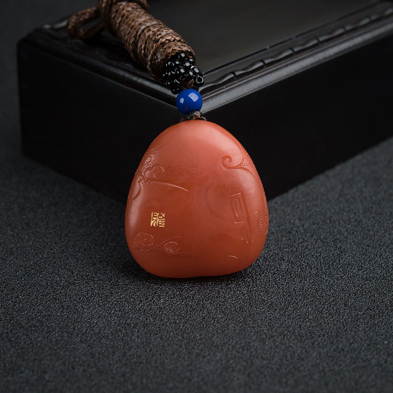 南红弥勒佛-红掌柜