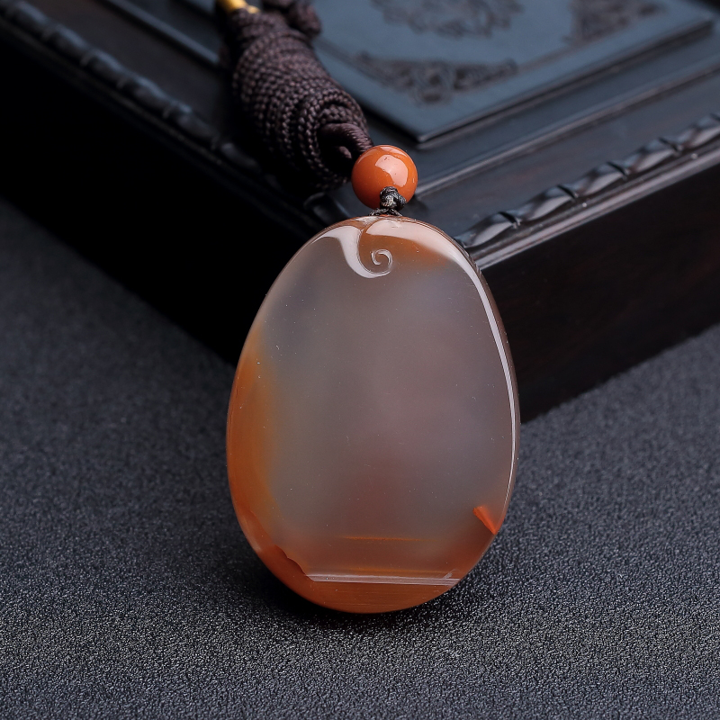 南红吊坠-红掌柜