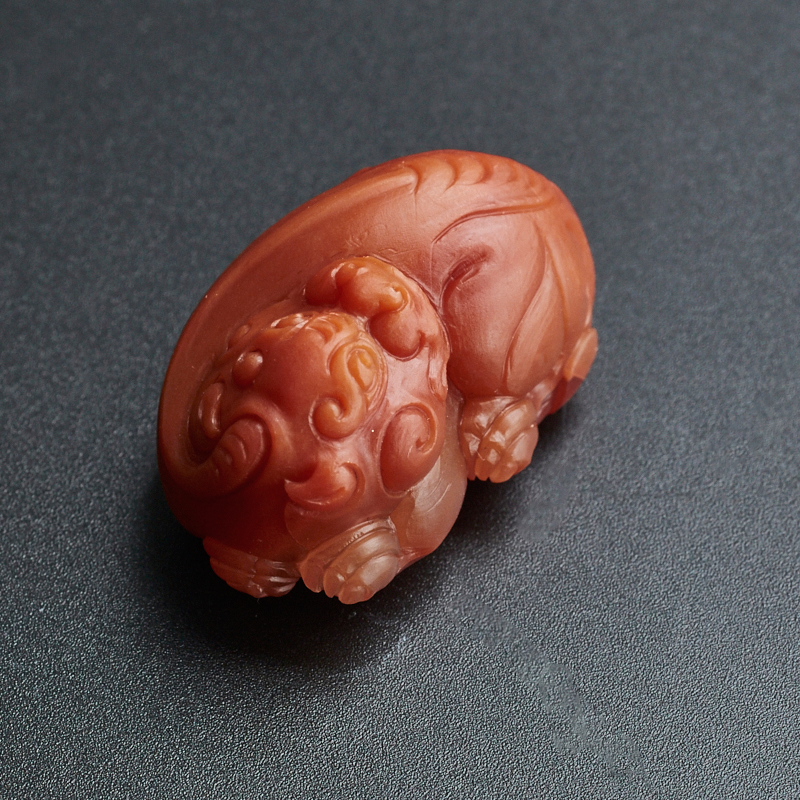 柿子红南红-红掌柜珠宝