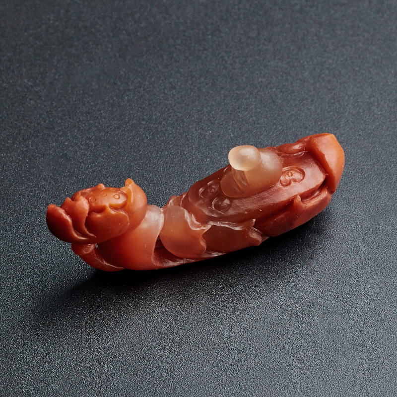 南红悟道挂件-红掌柜珠宝