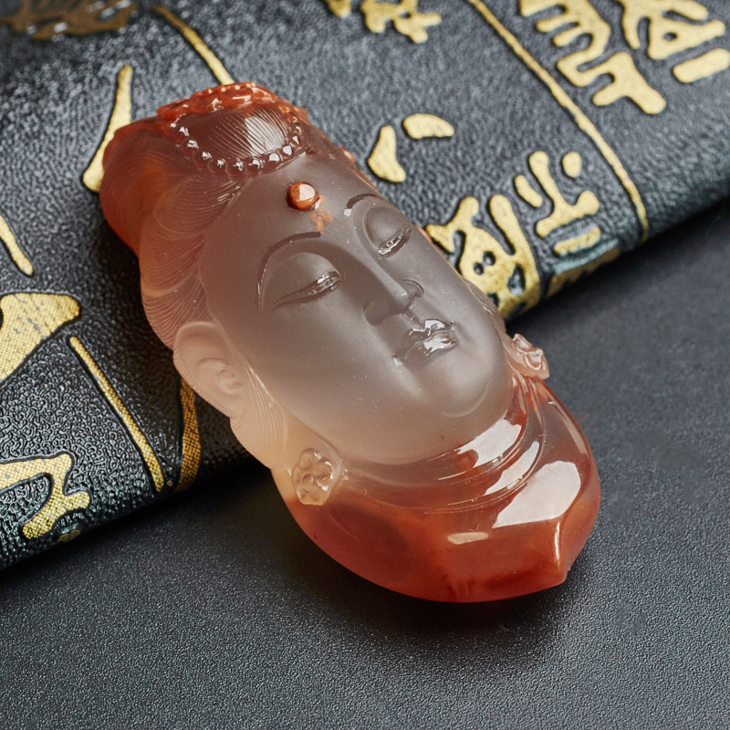 南红吊坠-红掌柜珠宝