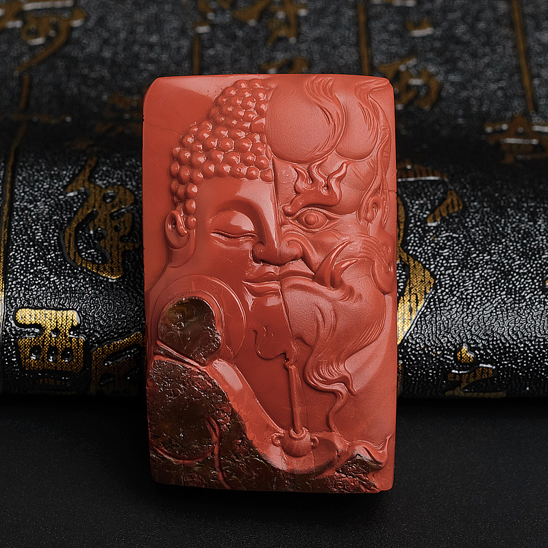 南红一念之间吊坠-红掌柜珠宝