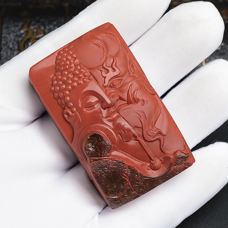 巧雕南红-红掌柜珠宝