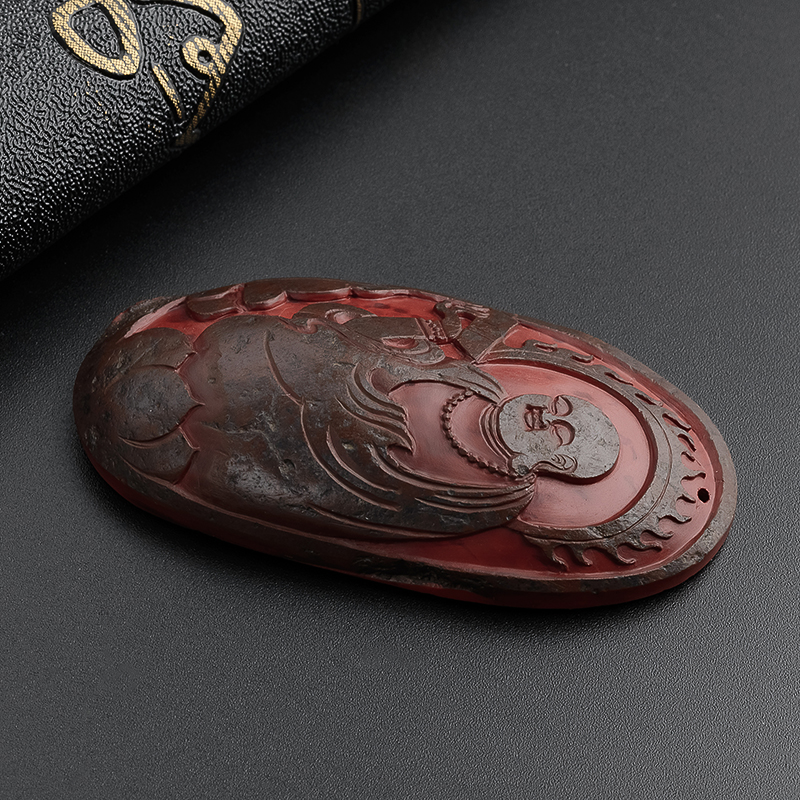 柿子红玄藏吊坠-红掌柜珠宝