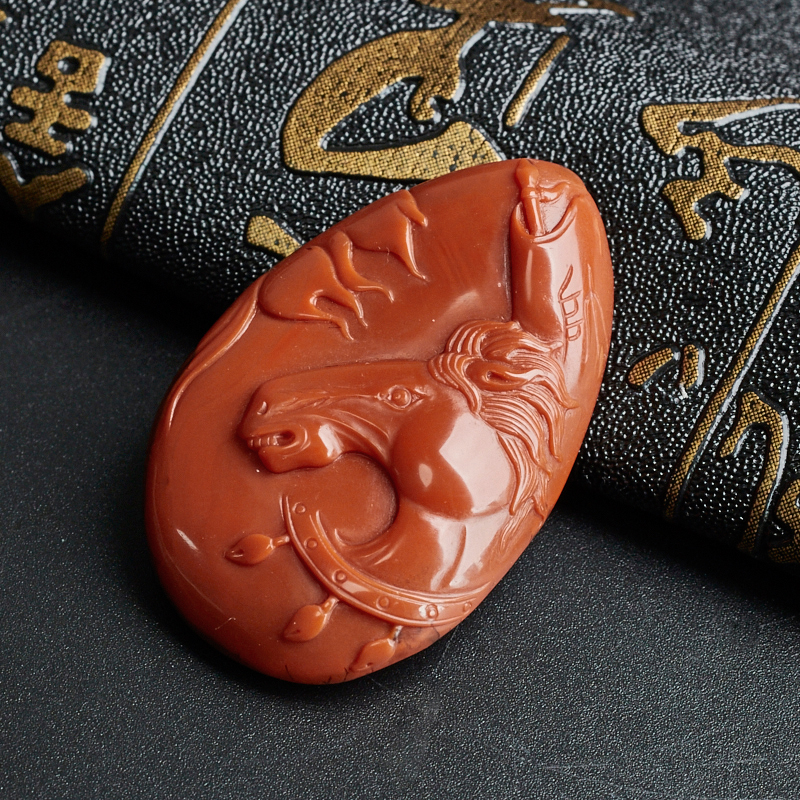 南红马-红掌柜珠宝