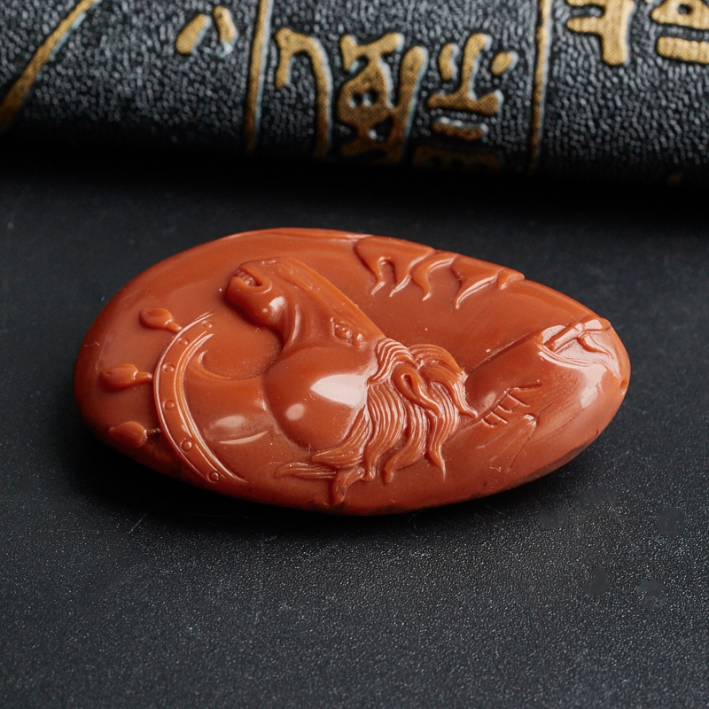 柿子红南红-红掌柜珠宝