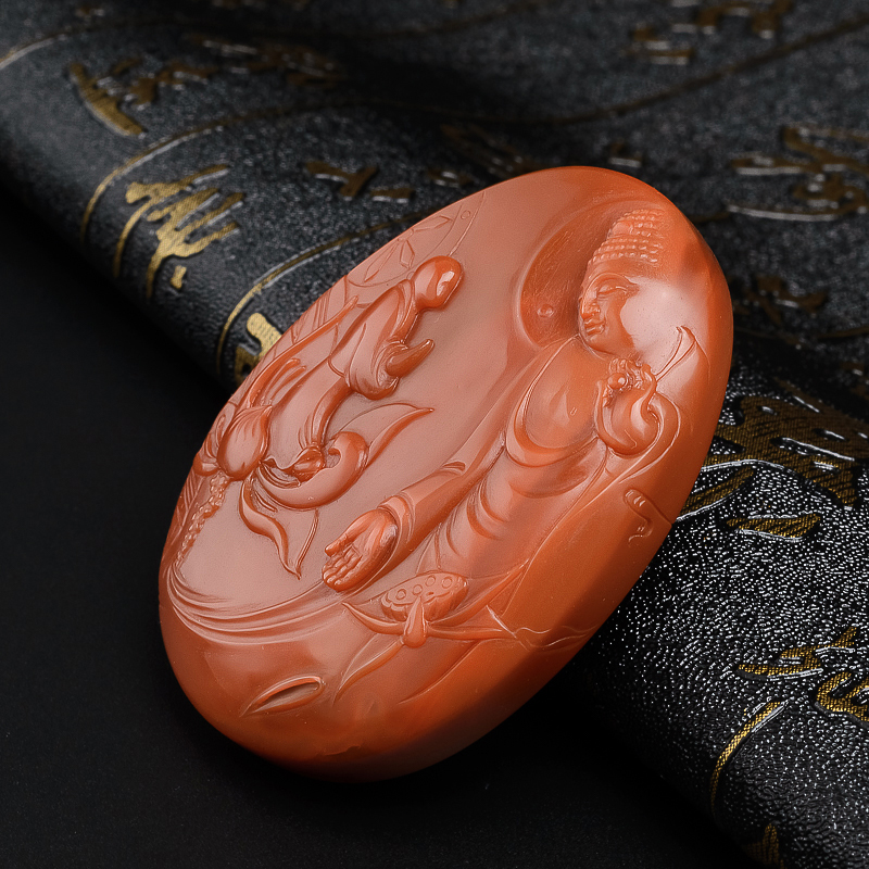 川料南红-红掌柜珠宝