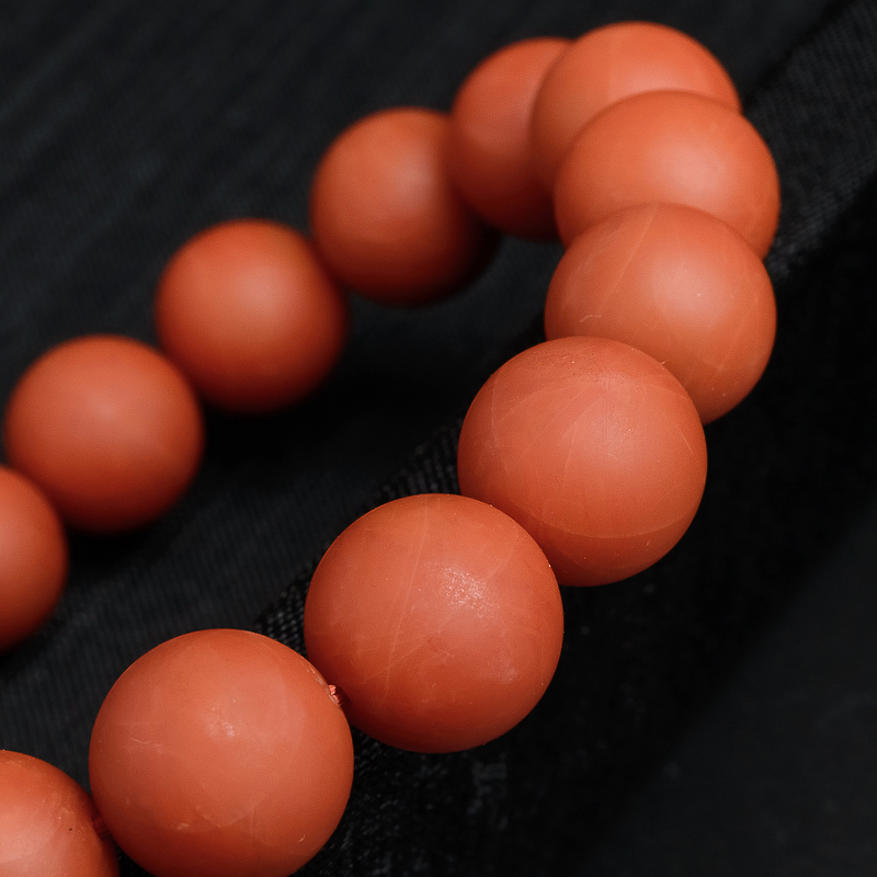 天然南红手串-红掌柜珠宝