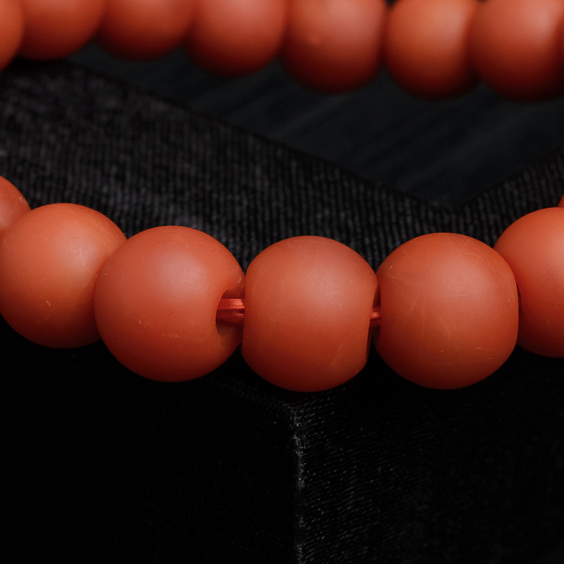 保山南红苹果珠手串-红掌柜珠宝