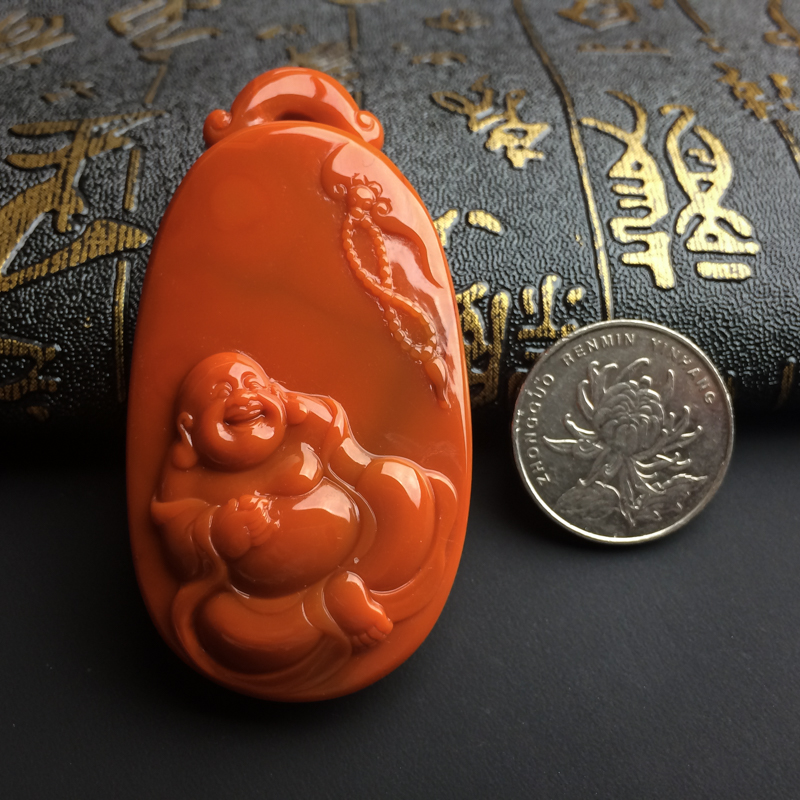 川料柿子红南红-红掌柜