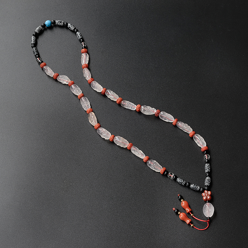 冰飘南红手串-红掌柜