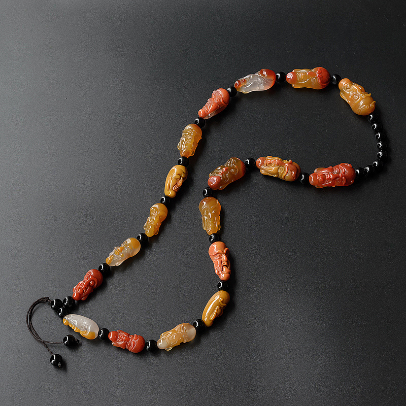 玛瑙项链-红掌柜