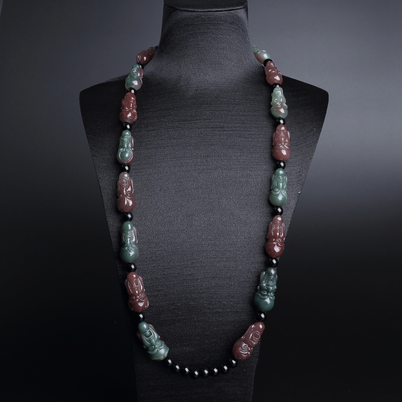 紫绿玛瑙挂链-红掌柜