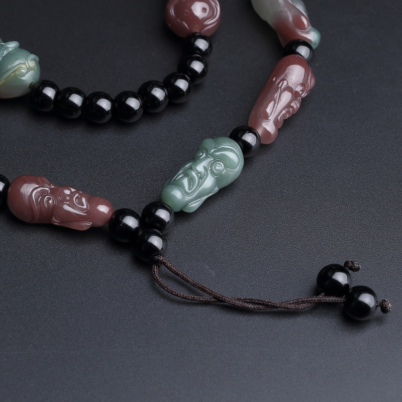 天然玛瑙挂件-红掌柜