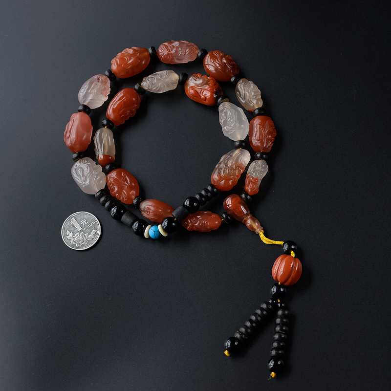 川料南红十八罗汉 - 红掌柜