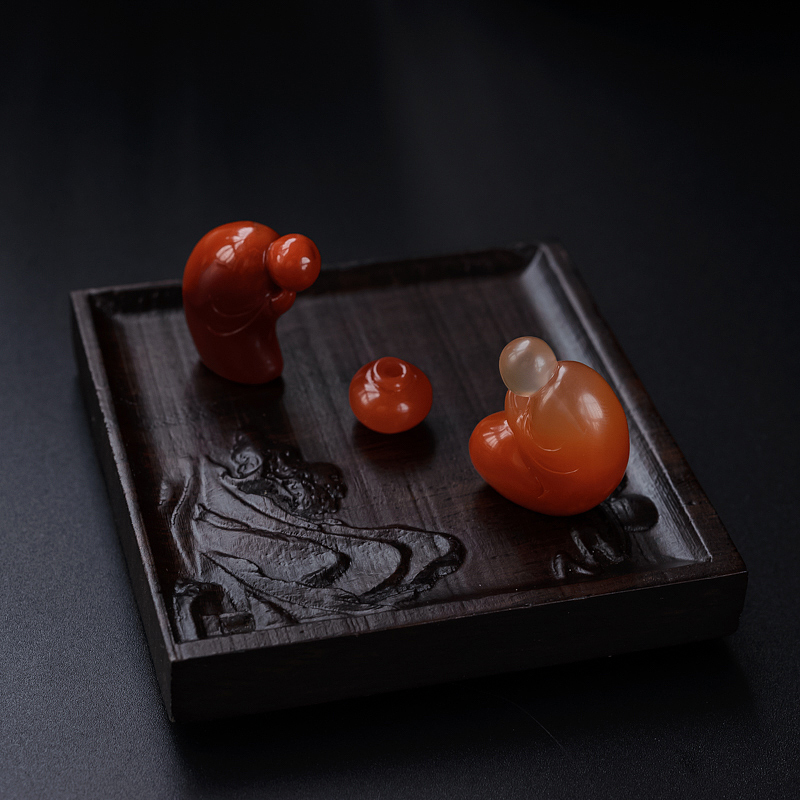 天然南红-红掌柜