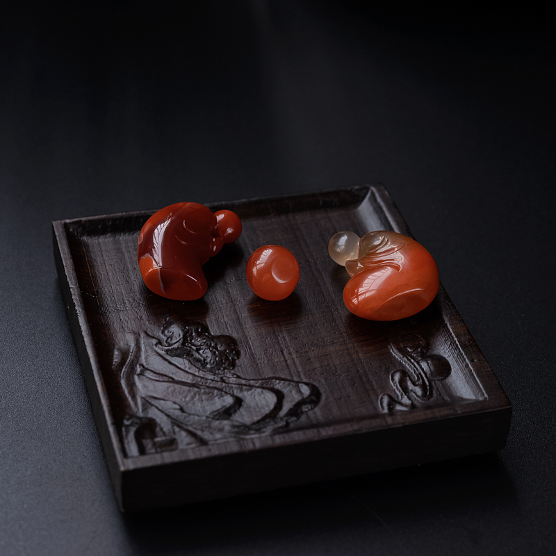 川料南红香插-红掌柜