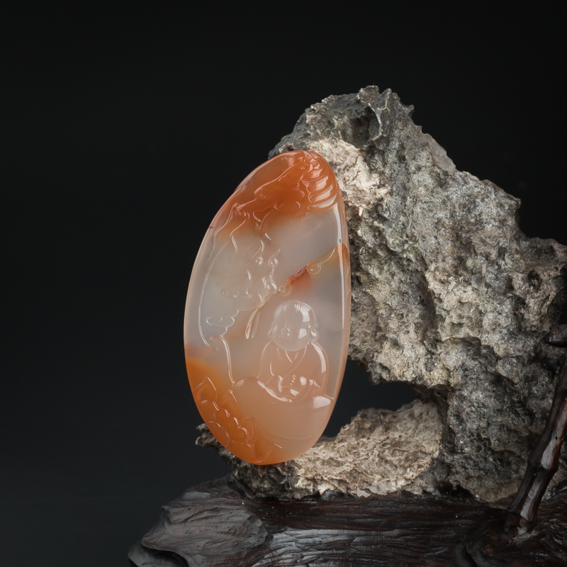 冰飘南红童子-红掌柜