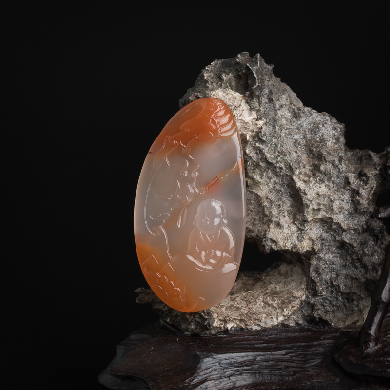 童子吊坠-红掌柜