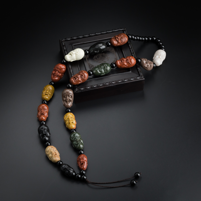 阿拉善玛瑙项链-红掌柜