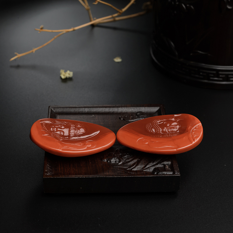 南红悟道吊坠-红掌柜