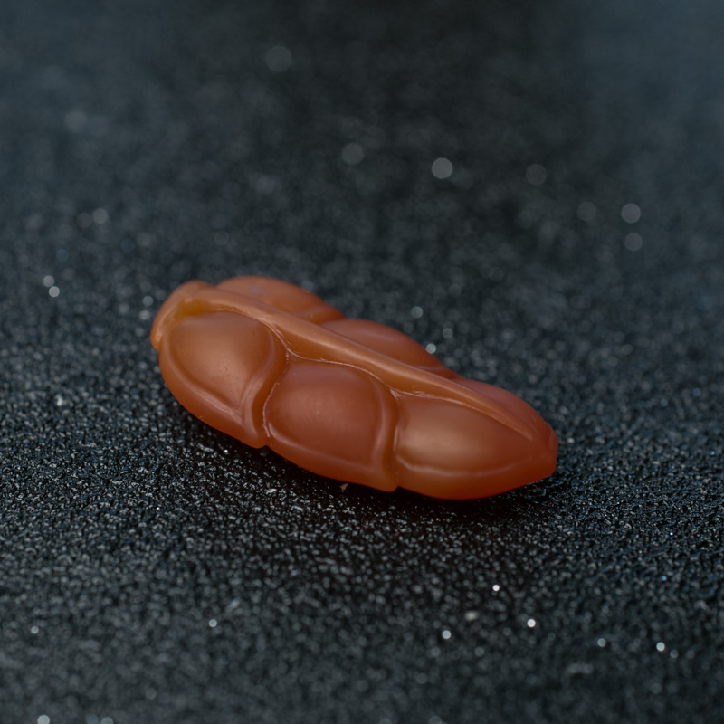 川料天然柿子红南红吊坠-红掌柜