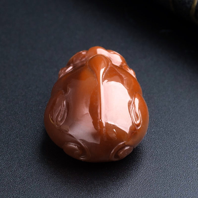 川红貔貅吊坠-红掌柜珠宝