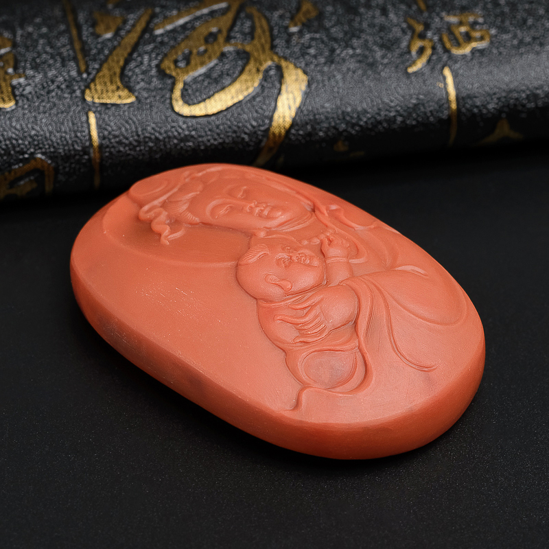 观音吊坠-红掌柜珠宝