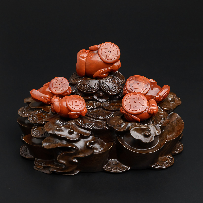 川料南红吊坠-红掌柜珠宝