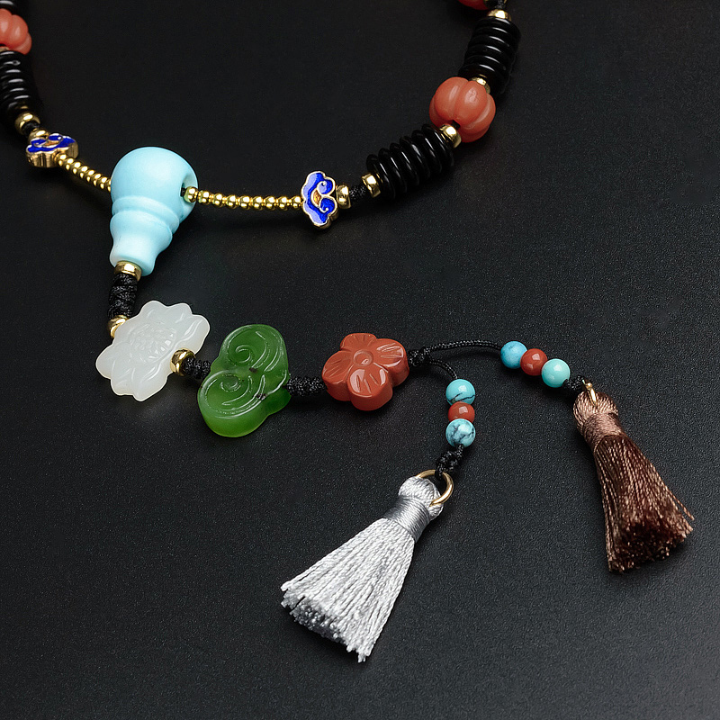 南红南瓜珠-红掌柜珠宝