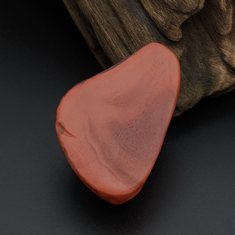 包浆柿子红南红吊坠-红掌柜