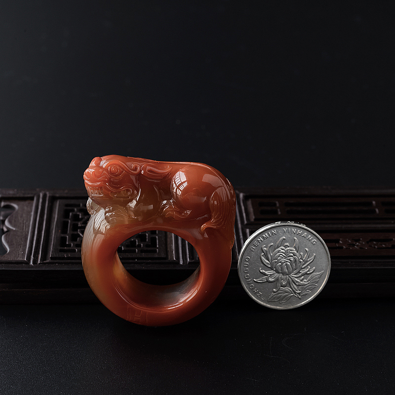 南红扳指-红掌柜