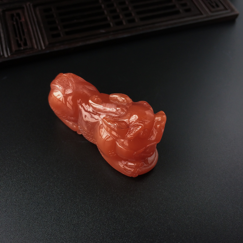 樱桃红南红-红掌柜