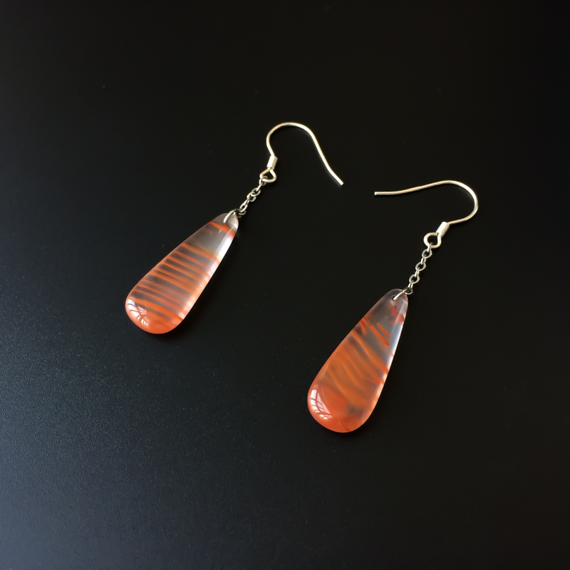 银镶冰飘南红-红掌柜