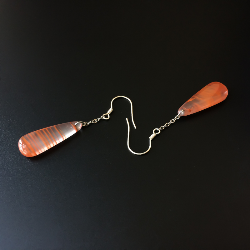 南红耳坠-红掌柜