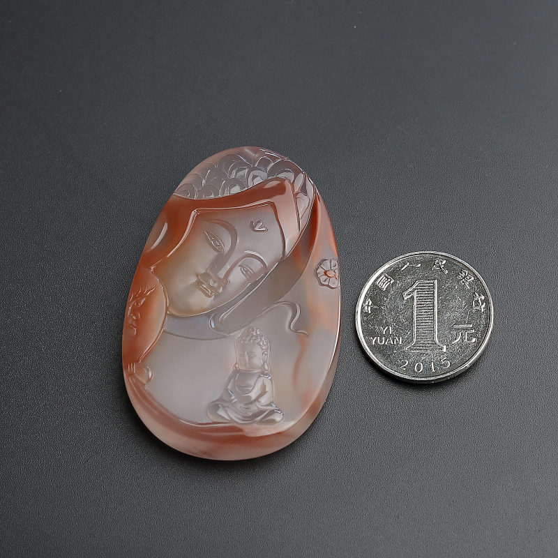 南红吊坠-红掌柜